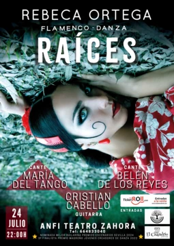 Rebeca Ortega - Raíces - 24 Julio, Anfiteatro Zahora, Cádiz.